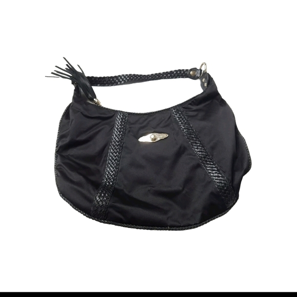 Elliot Lucca Women's Tassell Purse Black - Picture 1 of 12